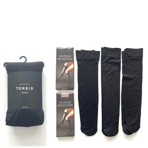 NEW Plus Size Tights & Trouser Socks